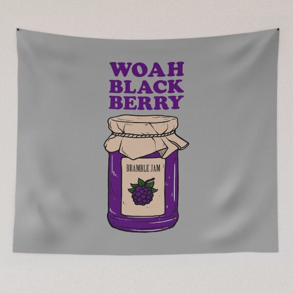 Item preview, Woah Black Berry Bramble Jam designed and sold by Yipptee Shirts.