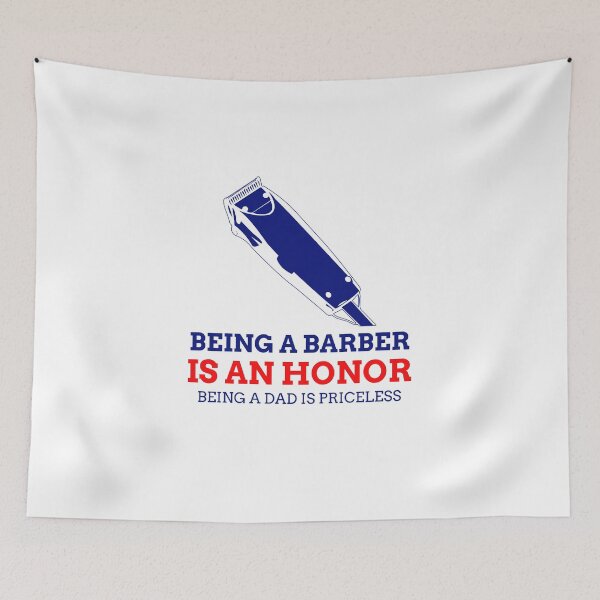 Item preview, Being A Barber Is An Honor, Being A Dad Is Priceless designed and sold by EdifyEra.