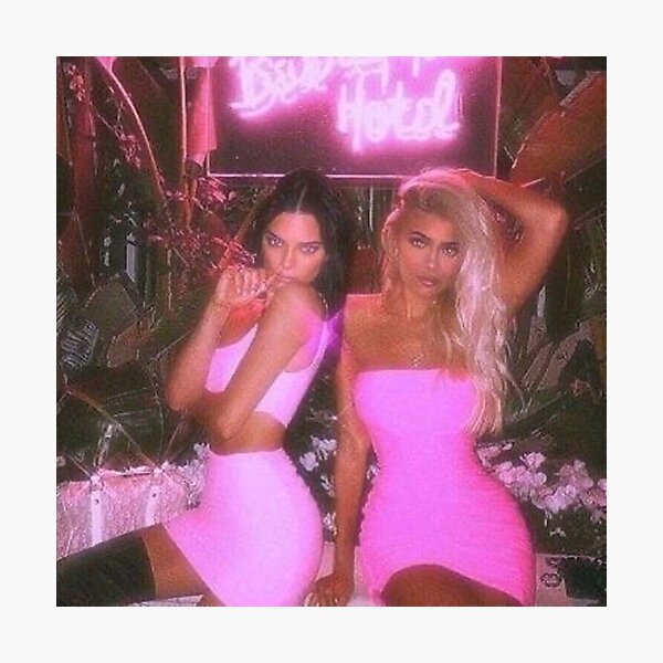 kendall and kylie jenner Photographic Print