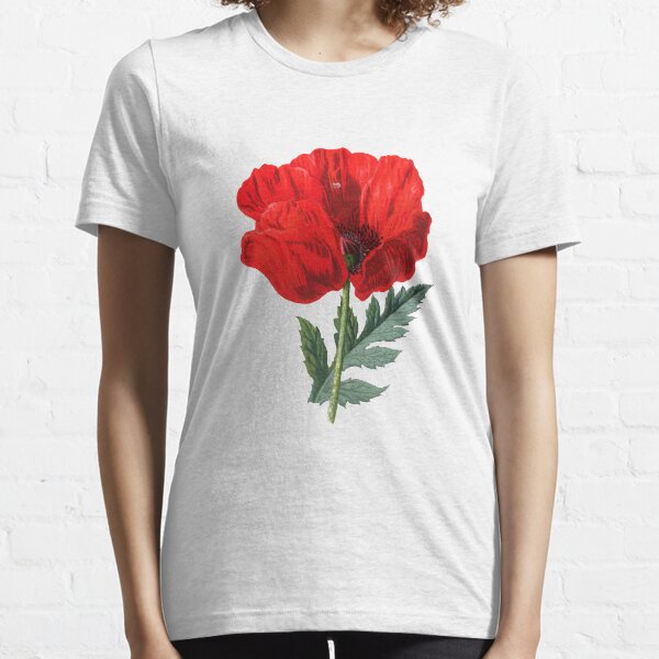 Vintage Poppy Essential T-Shirt