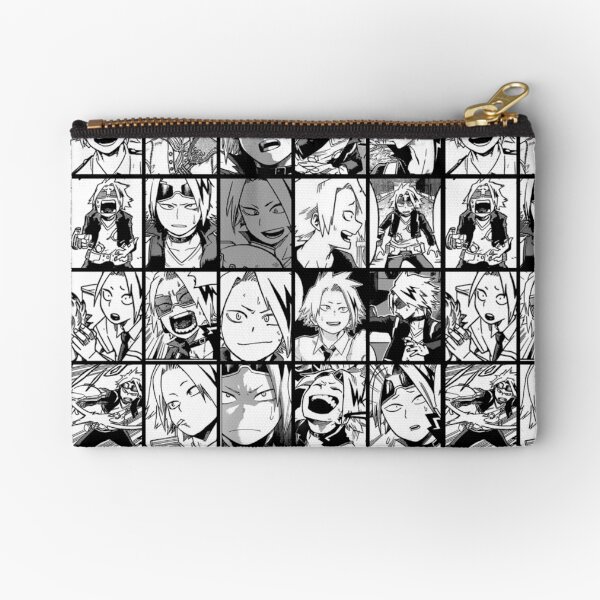 kaminari denki- manga black and white version Zipper Pouch