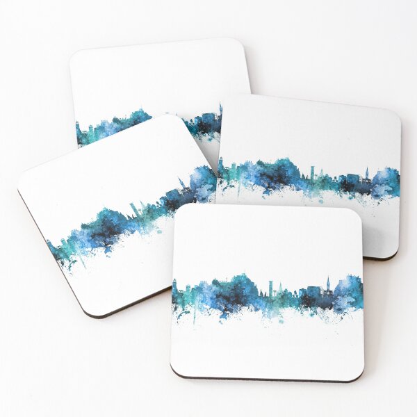 Artikelvorschau, Jersey Channel Islands Skyline entworfen und verkauft von ArtPrints.