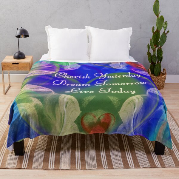 Item preview, Cherish Yesterday ~ Dream Tomorrow ~ Live Today designed and sold by Lynn Marie Sharp.
