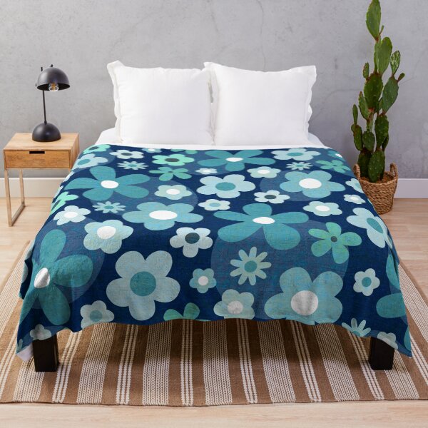 Item preview, Groovy Baby - Indigo and Aqua designed and sold by Daisy Beatrice.