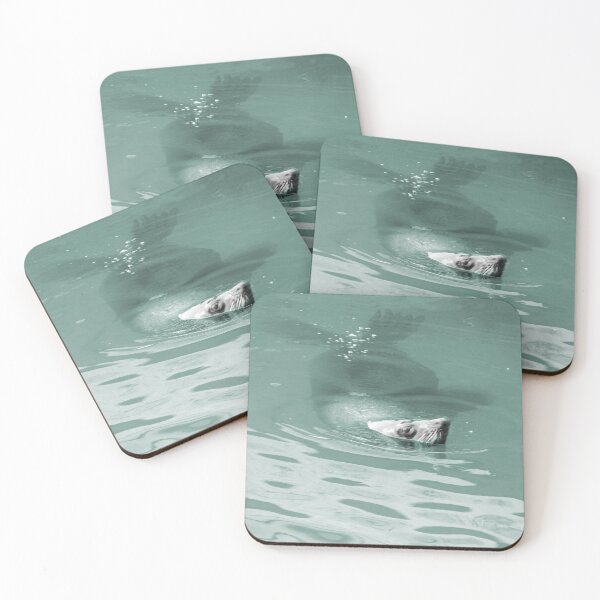 Item preview, Wild Harbor Seal Swimming Wildlife designed and sold by worldways.