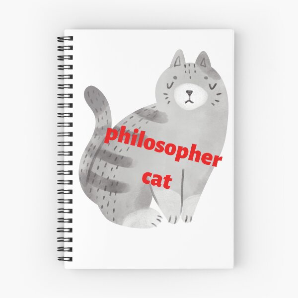 Item preview, cat philosopher  designed and sold by harry mac.