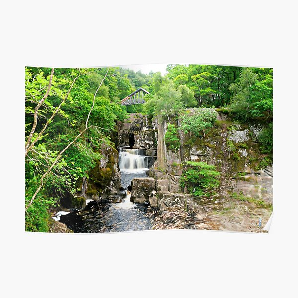 Bracklinn Falls Callander | The Trossachs National Park | Scotland Poster