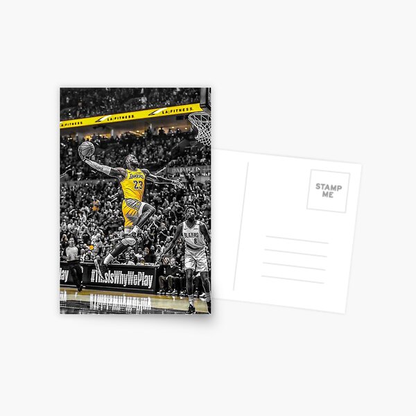 Lebron James Postcard