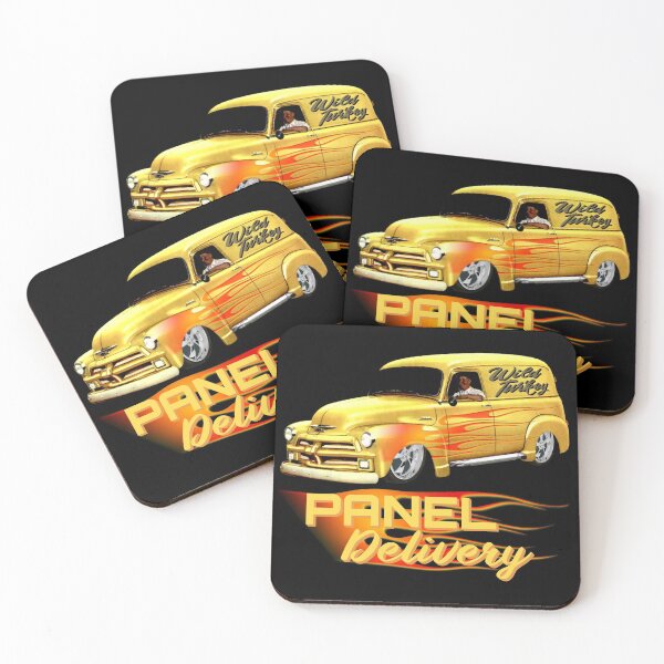 Item preview, 1954 Panel Delivery Classic Truck Wild Turkey Slammed Flamed  designed and sold by CharJens.