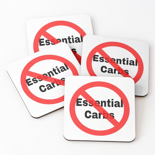 Item preview, No Essential Carbs designed and sold by Hatrack Market.