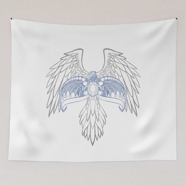 Item preview, Diadem of Ravens (Silver and Blue) designed and sold by Icewreath.
