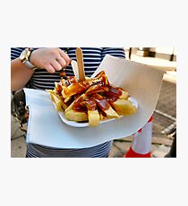 Gravy and chops Photographic Print