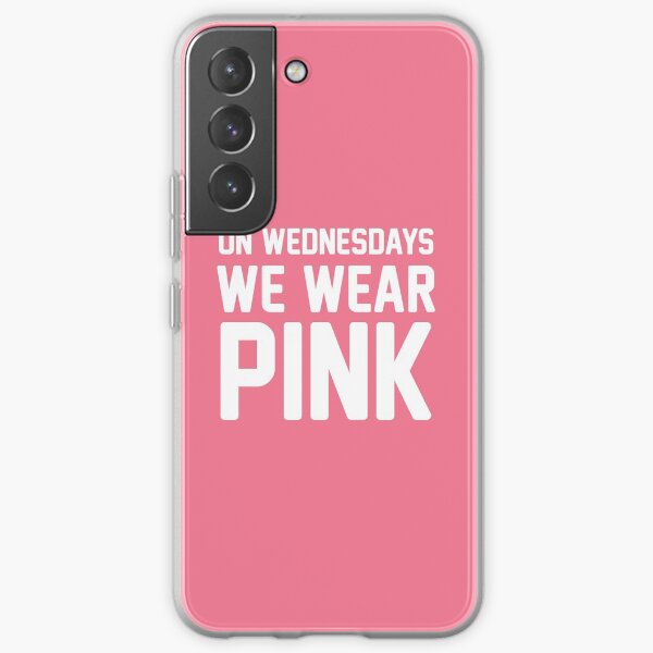 On Wednesdays We Wear Pink Samsung Galaxy Soft Case