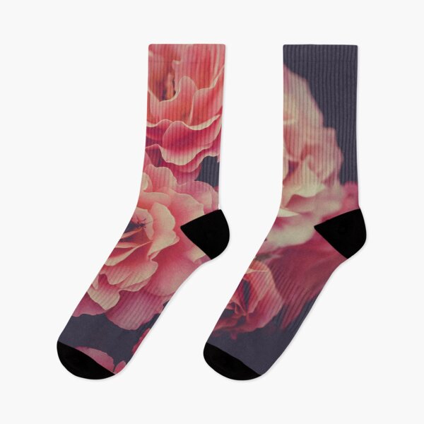Item preview, Pink Roses on Black designed and sold by Emma Parrish.