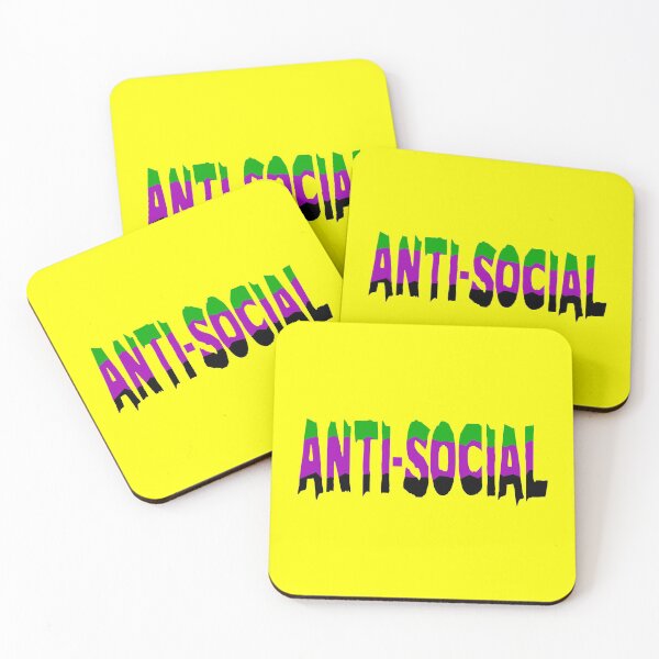 Item preview, ANTI-SOCIAL designed and sold by GorillaFarm.