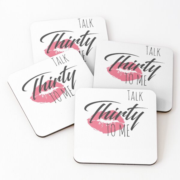 Item preview, Talk Thirty To Me - Funny Turning 30 Birthday Joke  designed and sold by designclaw.