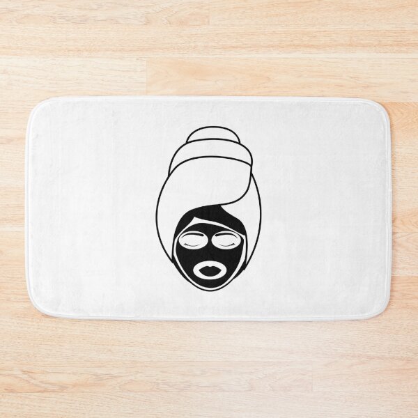Item preview, Skincare Junkie Girl Masking Black  designed and sold by angelmalfoy.