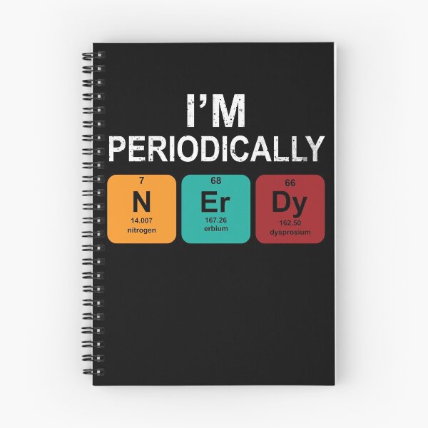 Item preview, I'M PERIODICALLY NERDY T-Shirt designed and sold by thehafdesigner.