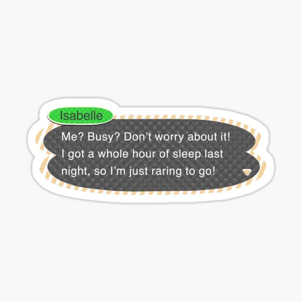 animal crossing Sticker