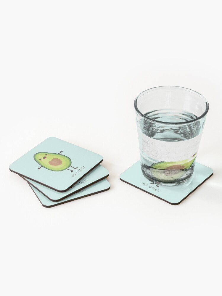 Alternate view of Avo-cuddle? Coasters (Set of 4)