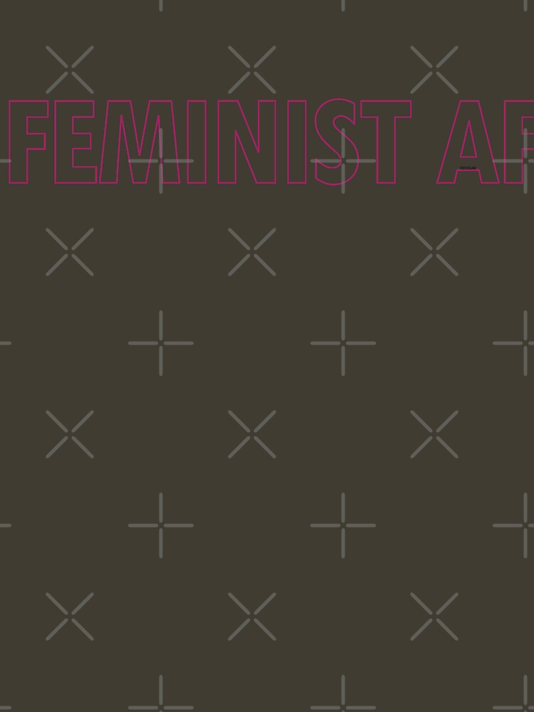 FEMINIST AF - Pinkish and Transparent by willpate