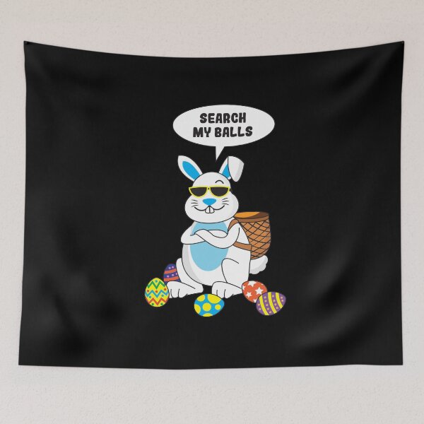 Item preview, Easter Bunny | search my bal ** | funny designed and sold by RascalMedia.