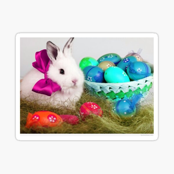 HAPPY EASTER TO ALL OF YOU, NO MATTER YOUR AGE Sticker