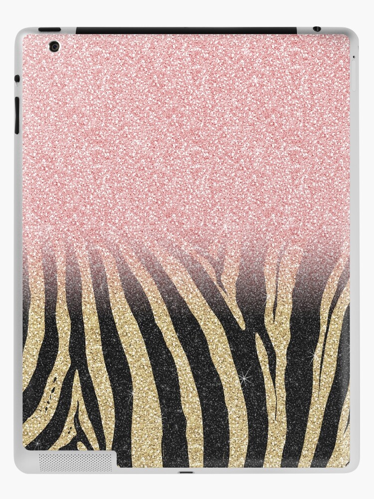 Pretty Pink Glitter Sparkles Design | iPad Case & Skin