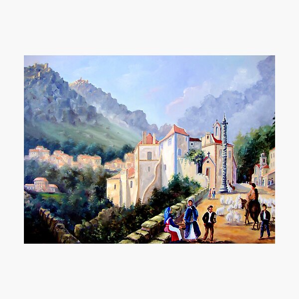 Óleo sobre tela - Oil on canvas - Huile sur toile Photographic Print