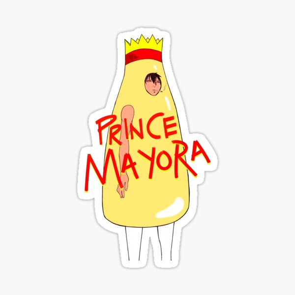 Prince mayora Sticker