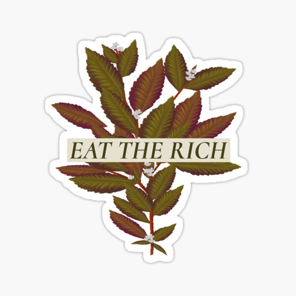 Iss die Reichen Sticker