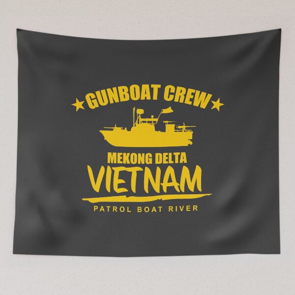 Item preview, Gunboat Crew Mekong Delta Vietnam designed and sold by StrongVlad.
