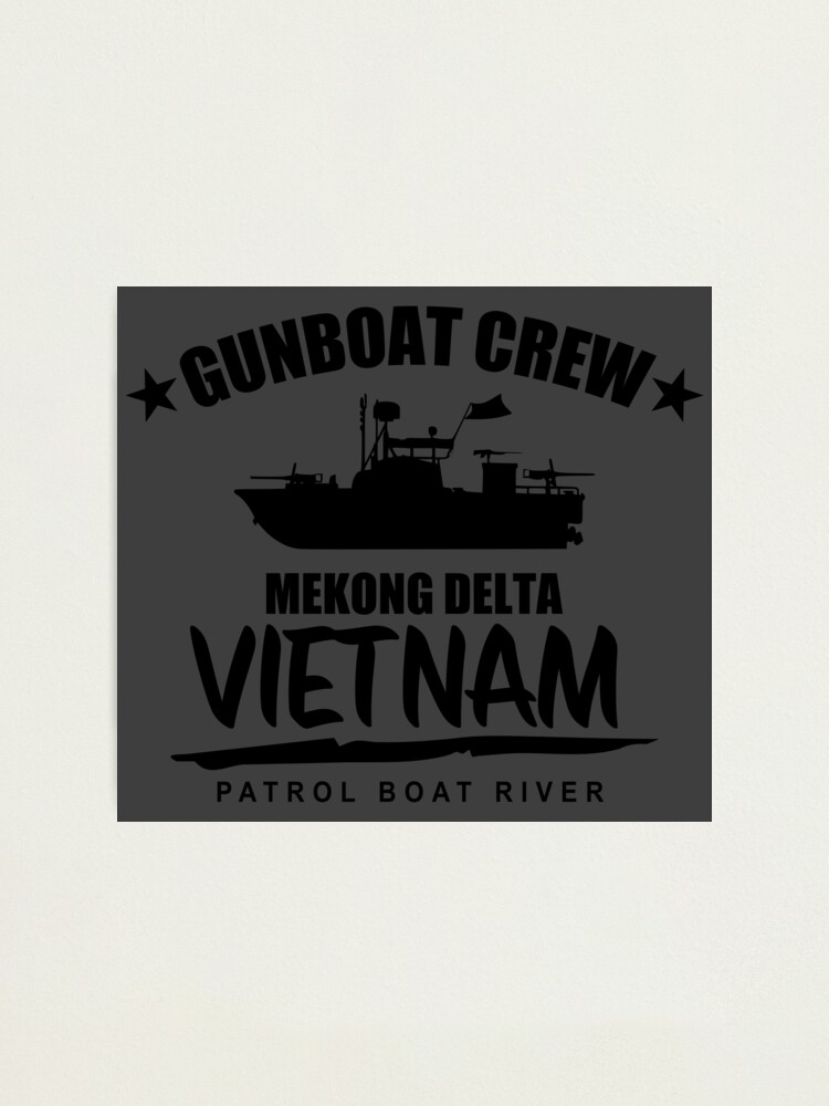 Patrol Boat River - Gunboat Vietnam T-Shirt (Subdued) Patrol Boat River - Gunboat Vietnam T-Shirt (Subdued)