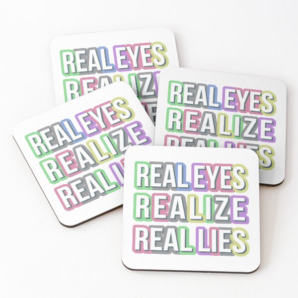 Item preview, Real eyes realize real lies designed and sold by portokalis.