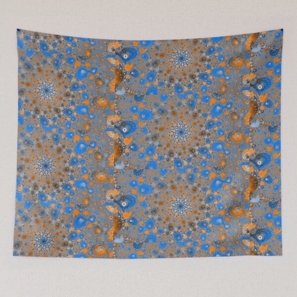 Item preview,  Green Blue Orange Abstract designed and sold by BalloonPrints.