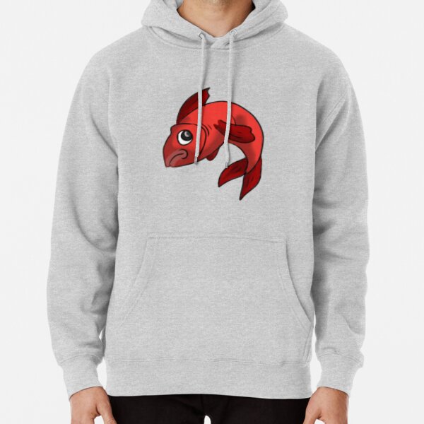 Red sales herring hoodie