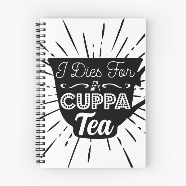Item preview, I Dies For A Cuppa Tea || Newfoundland and Labrador || Gifts || Souvenirs || Clothing designed and sold by SaltWaterOre.