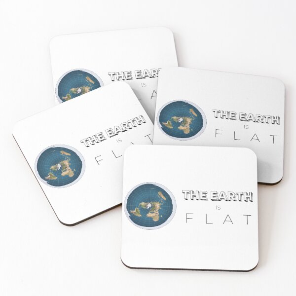 Item preview, The Earth is Flat Flat Earther designed and sold by kingroy.
