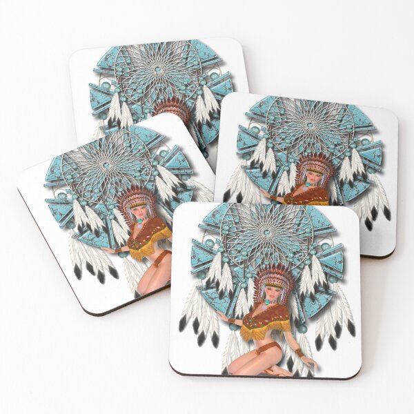 Item preview, Native Dream Catcher and Indian Mohave Art designed and sold by Delights.