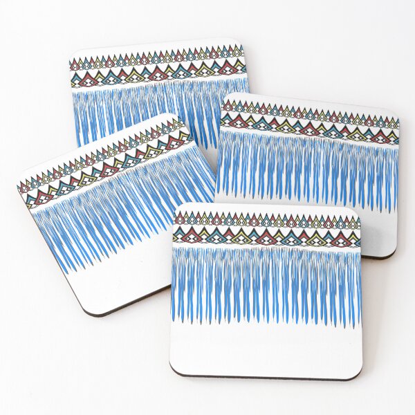Item preview, Blue threads pattern designed and sold by Gaspar Avila.