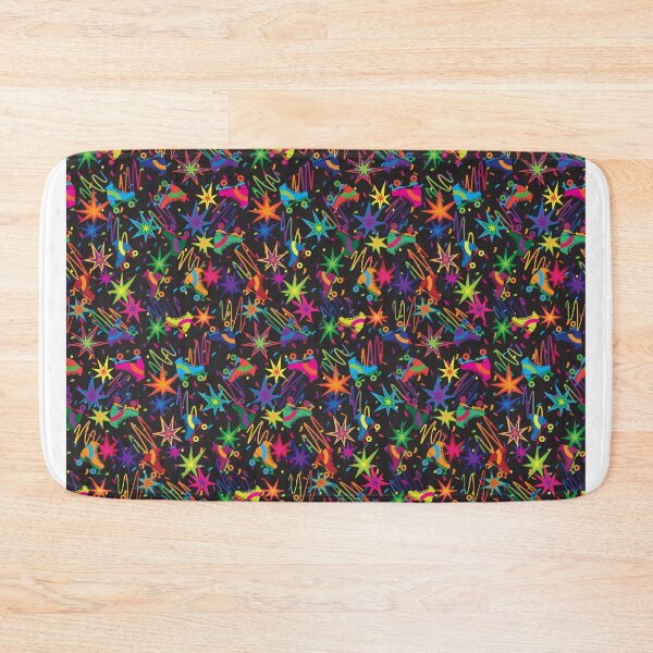 Item preview, Retro Roller Skating Rink Print designed and sold by the-outfoxed.