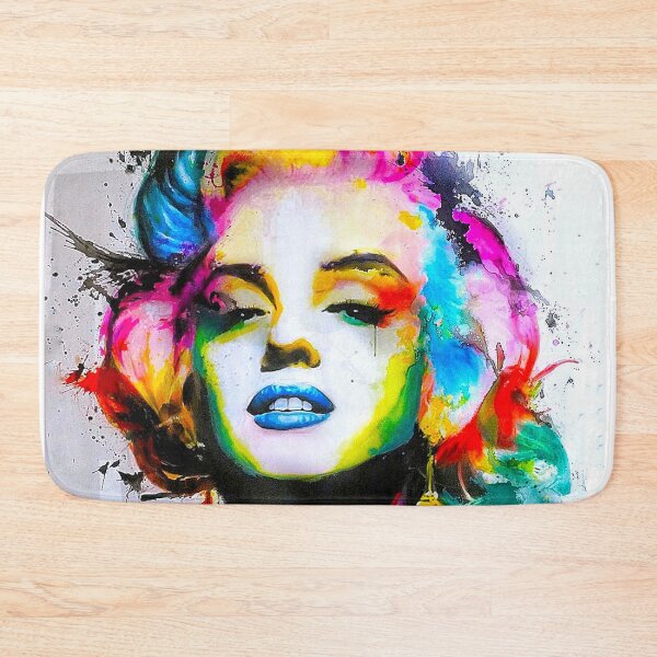 Item preview, Marilyn Monroe colorful art design - Classic film star designed and sold by MindChirp.