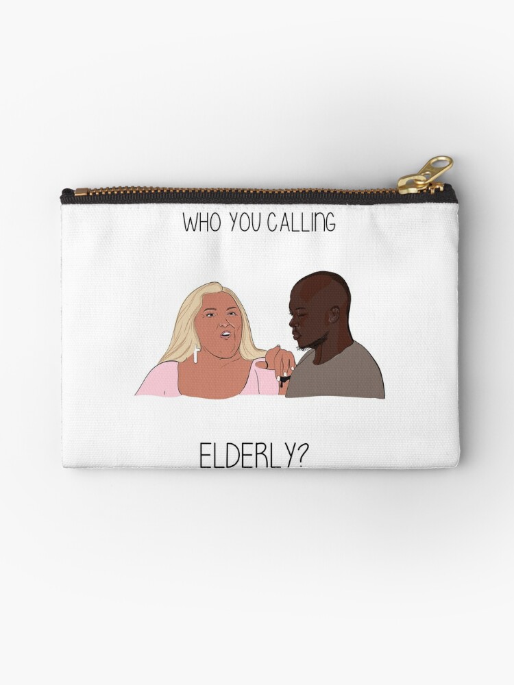 Michael Angela 90 Day Fiance Zipper Pouch By Yocrackers Redbubble