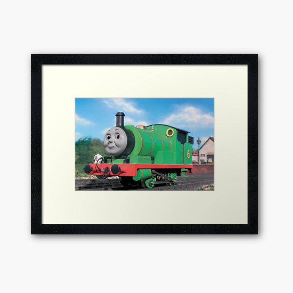 Thomas The Train Framed Prints Redbubble - percy cool beans railway roblox