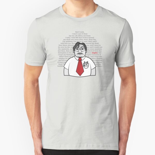Milton's Monologue Slim Fit T-Shirt