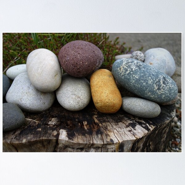 Item preview, A cluster of stones designed and sold by Agnes McGuinness.