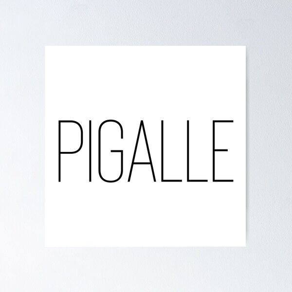 Item preview, Pigalle Neighborhood Parisian Quartiers moulin rouge cabaret Paris designed and sold by Mars Babe.