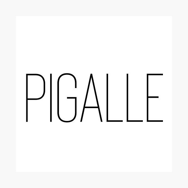Item preview, Pigalle Neighborhood Parisian Quartiers moulin rouge cabaret Paris designed and sold by Mars Babe.