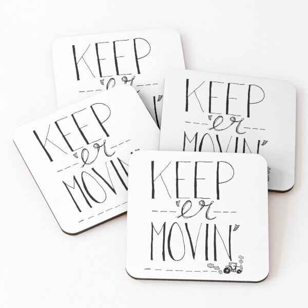 Item preview, Keep 'Er Movin' designed and sold by Haley Scott.