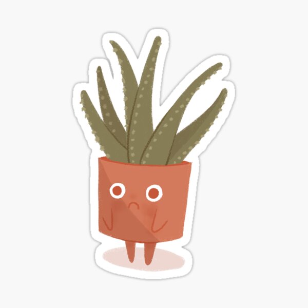 Sad Aloe Sticker